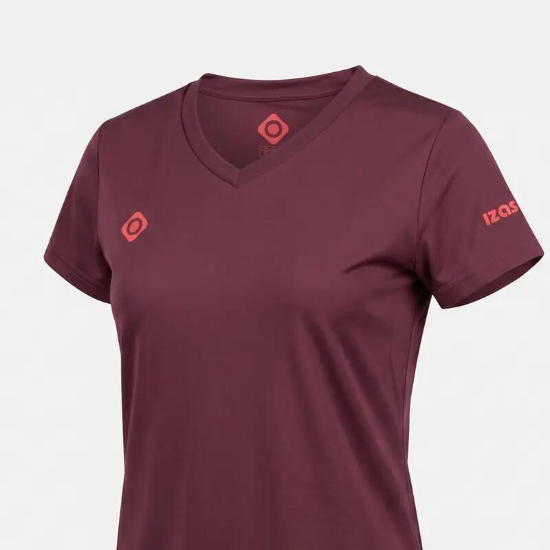 Maglietta da padel donna ALBION elasticizzata traspirante e dal design sportivo 4/4