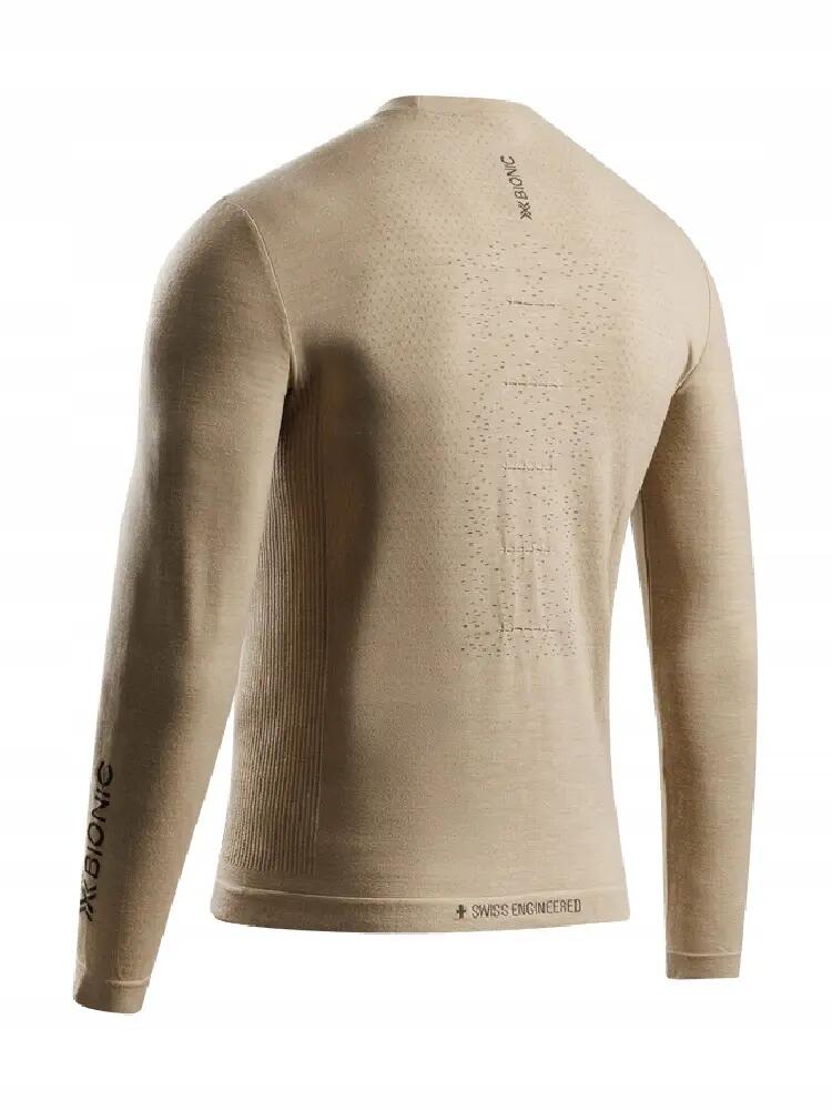 Koszulka męska X-Bionic MIGHTYWOOL SHIRT LS MEN SAND M100 2/6