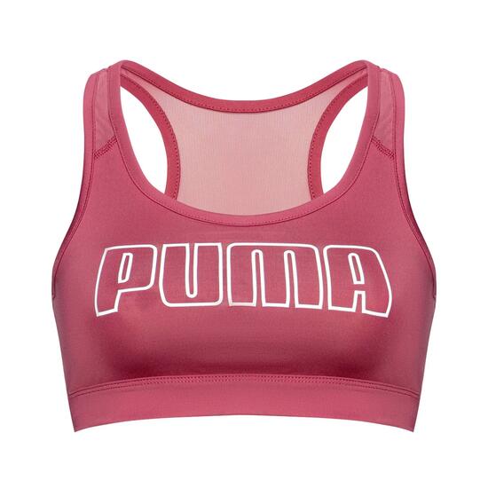 Sutiã esportivo feminino Puma ACTIVE ESS rosa 84718610 r S