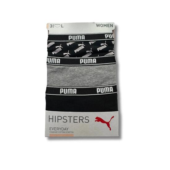 Lot de 3 culottes pour femmes Puma HIPSTER AOP