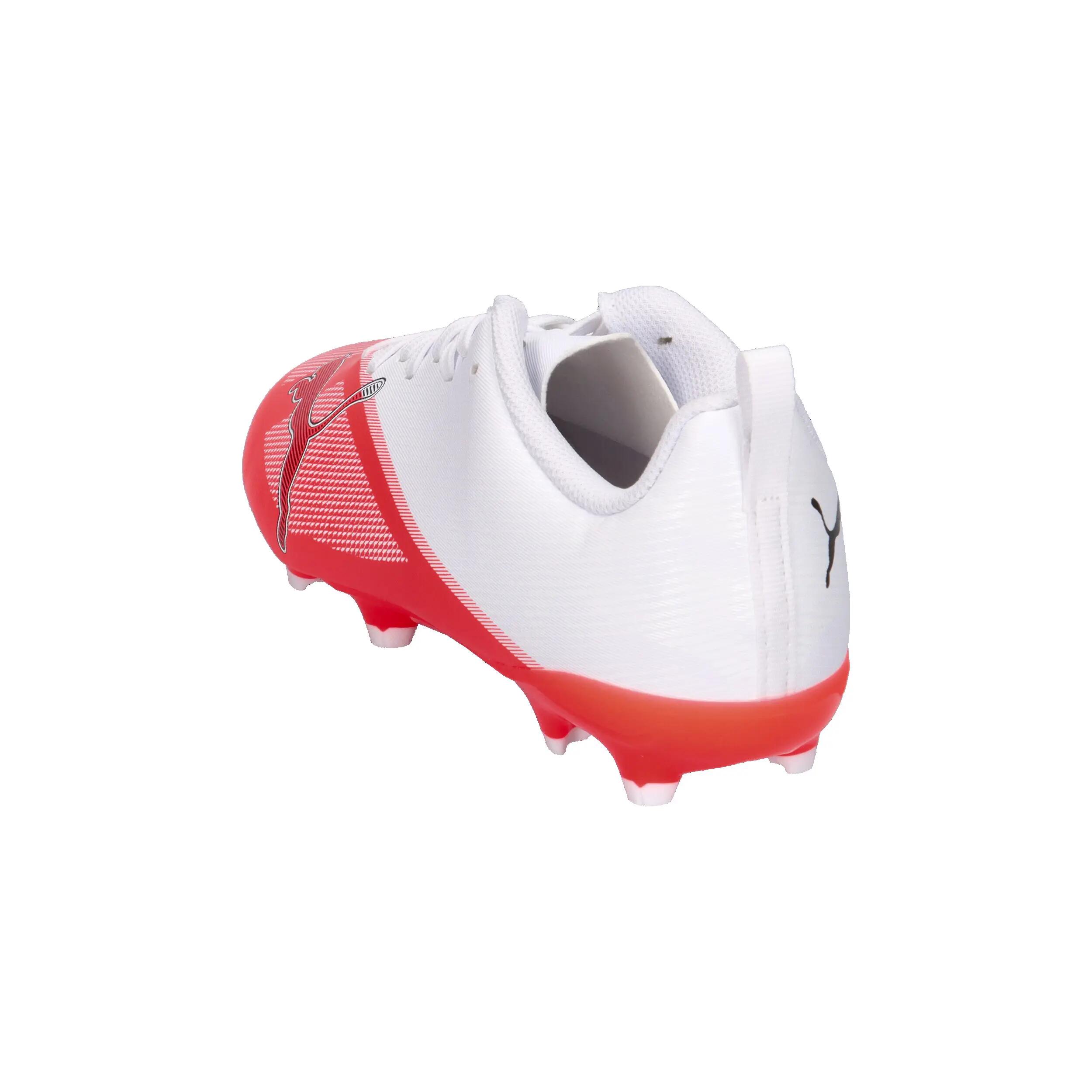 Puma Ultra 7 Play Fg Junior Weiß Und Rot 11/14