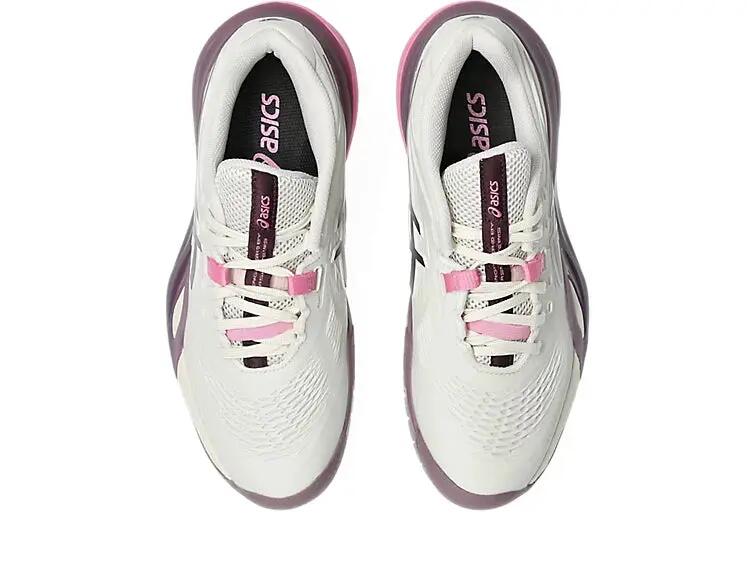 GEL-RESOLUTION X AC BLANC/ARGENT PUR FEMME 6/6