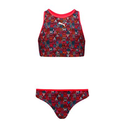 Puma zwempak met print voor kinderen