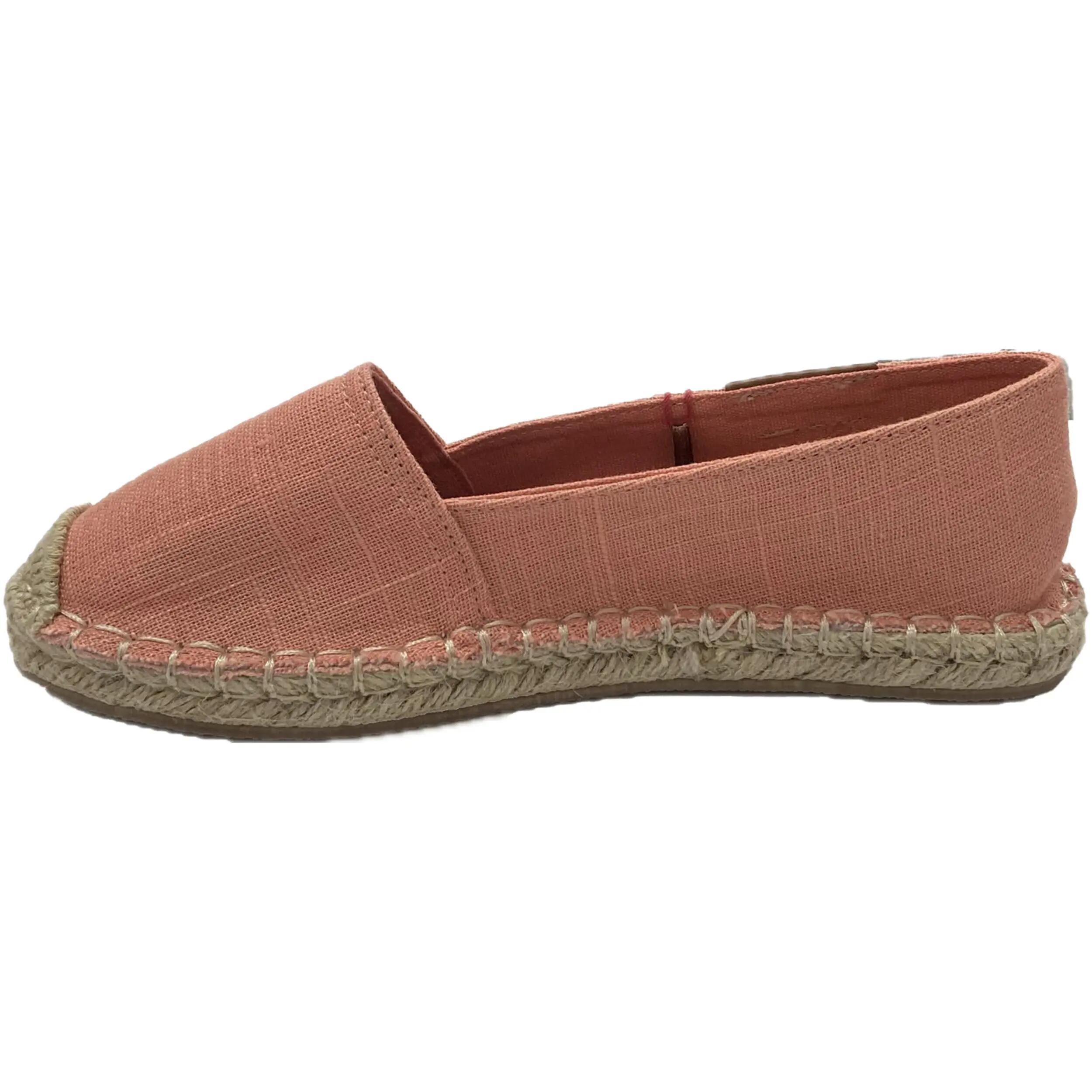 Alpargatas Wrangler Nancy C femininas, cano baixo, em tecido rosa (20241049-43B) 4/5