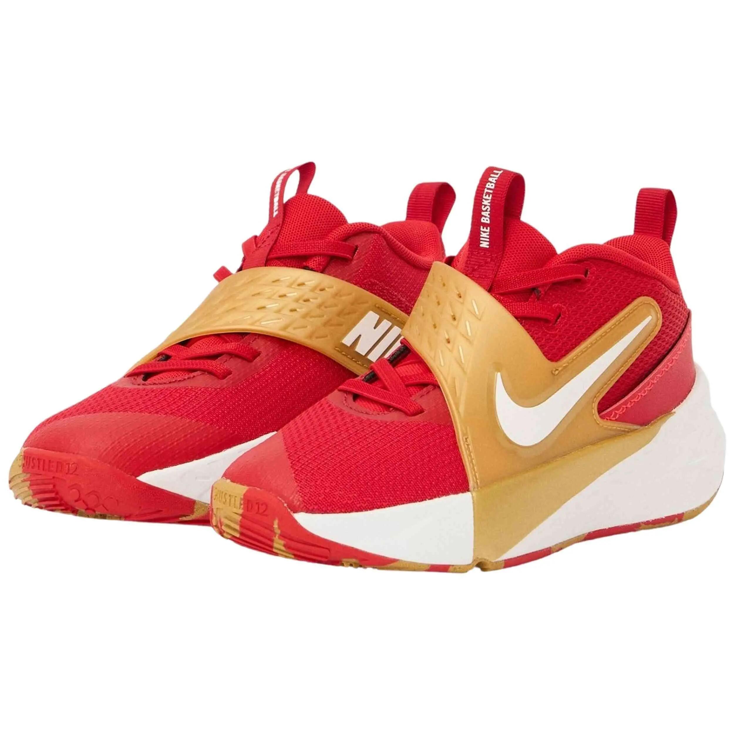 Tênis de basquete Nike modelo HF6280-603 para crianças unissex 2/5