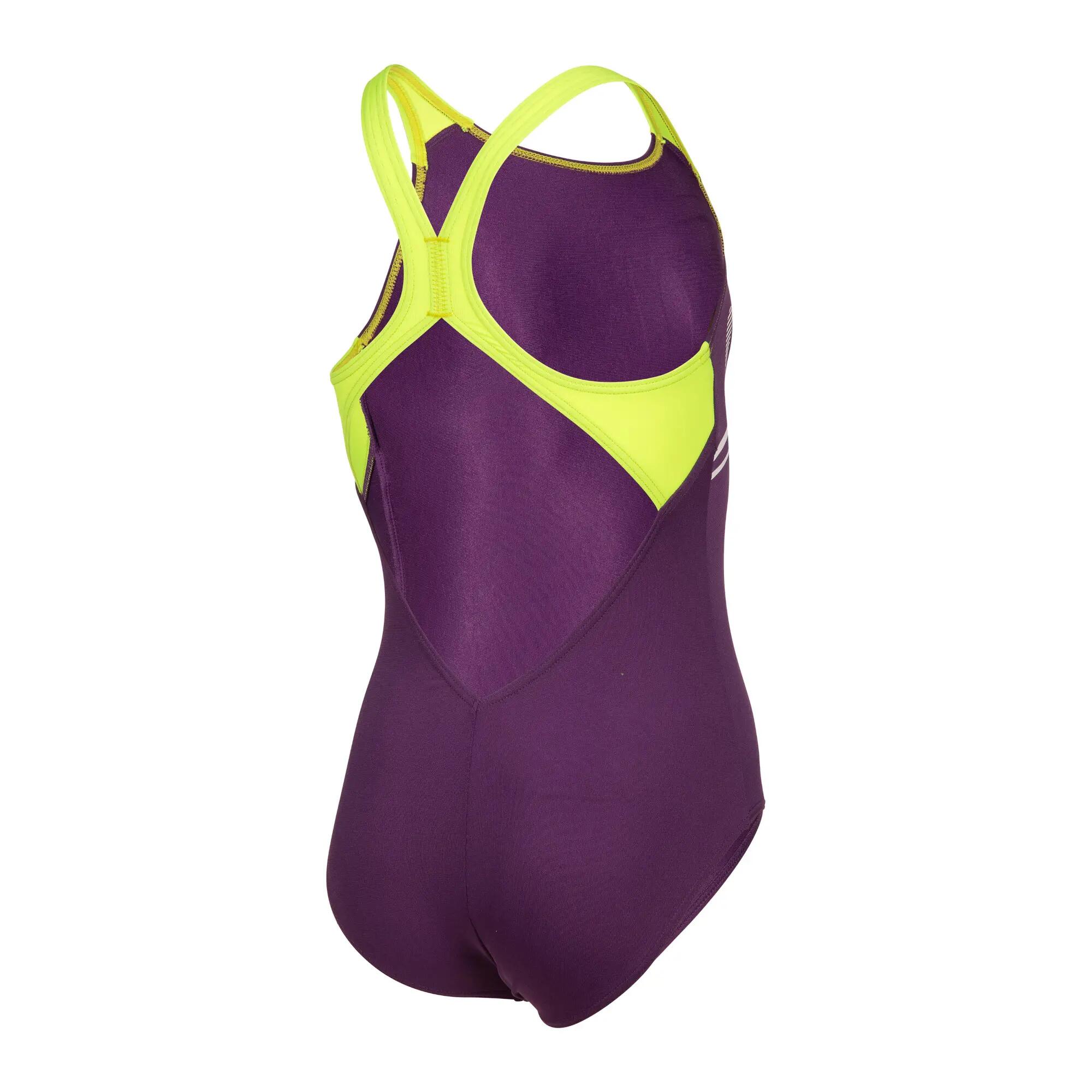 Arena Mädchen Badeanzug BOLD SWIMSUIT V BACK 011755 4/5