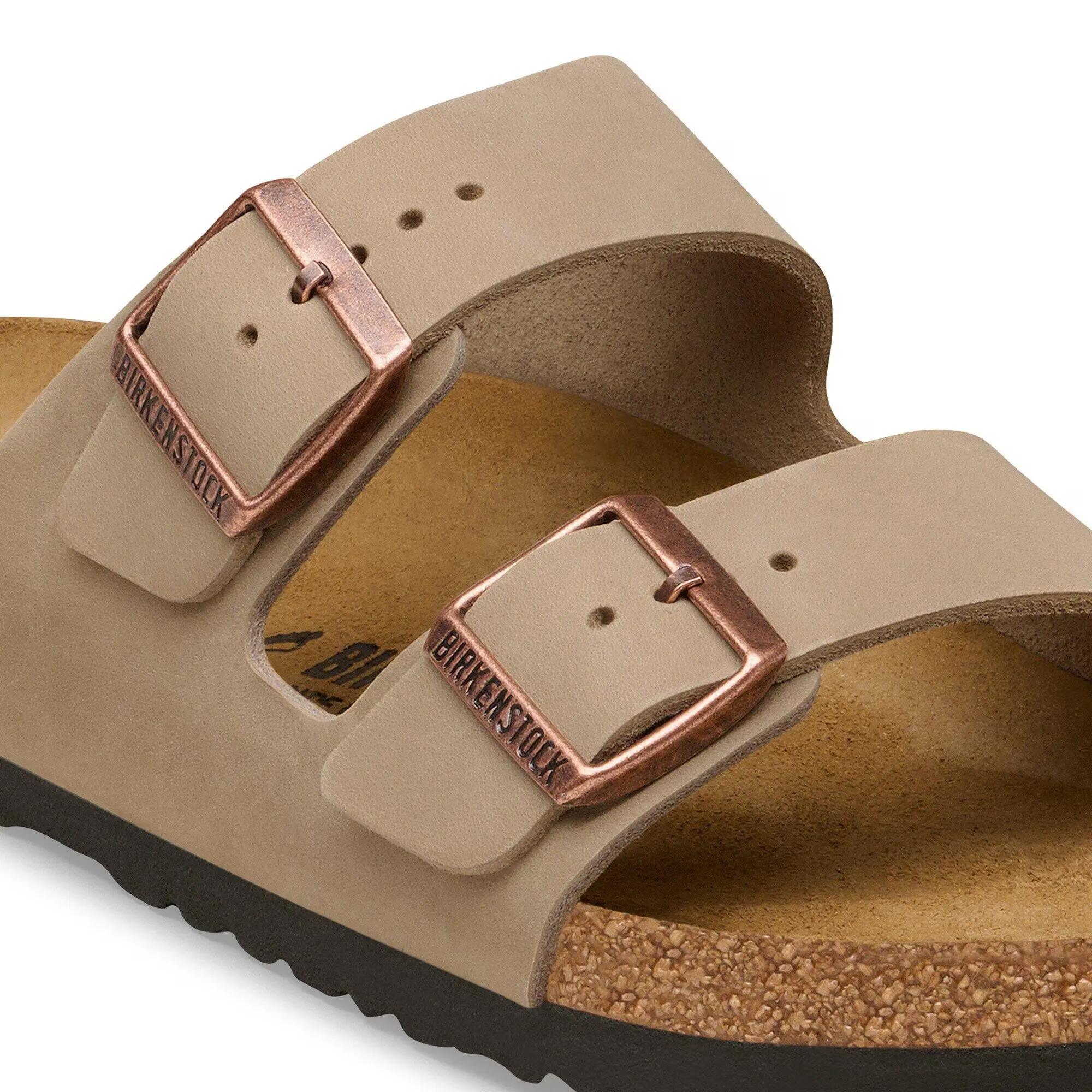 Birkenstock Arizona Flip-Flops aus geöltem Leder 7/12
