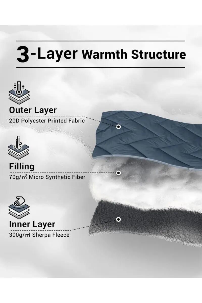 Coperta da campeggio Hybrid Tech Blanket 2/3