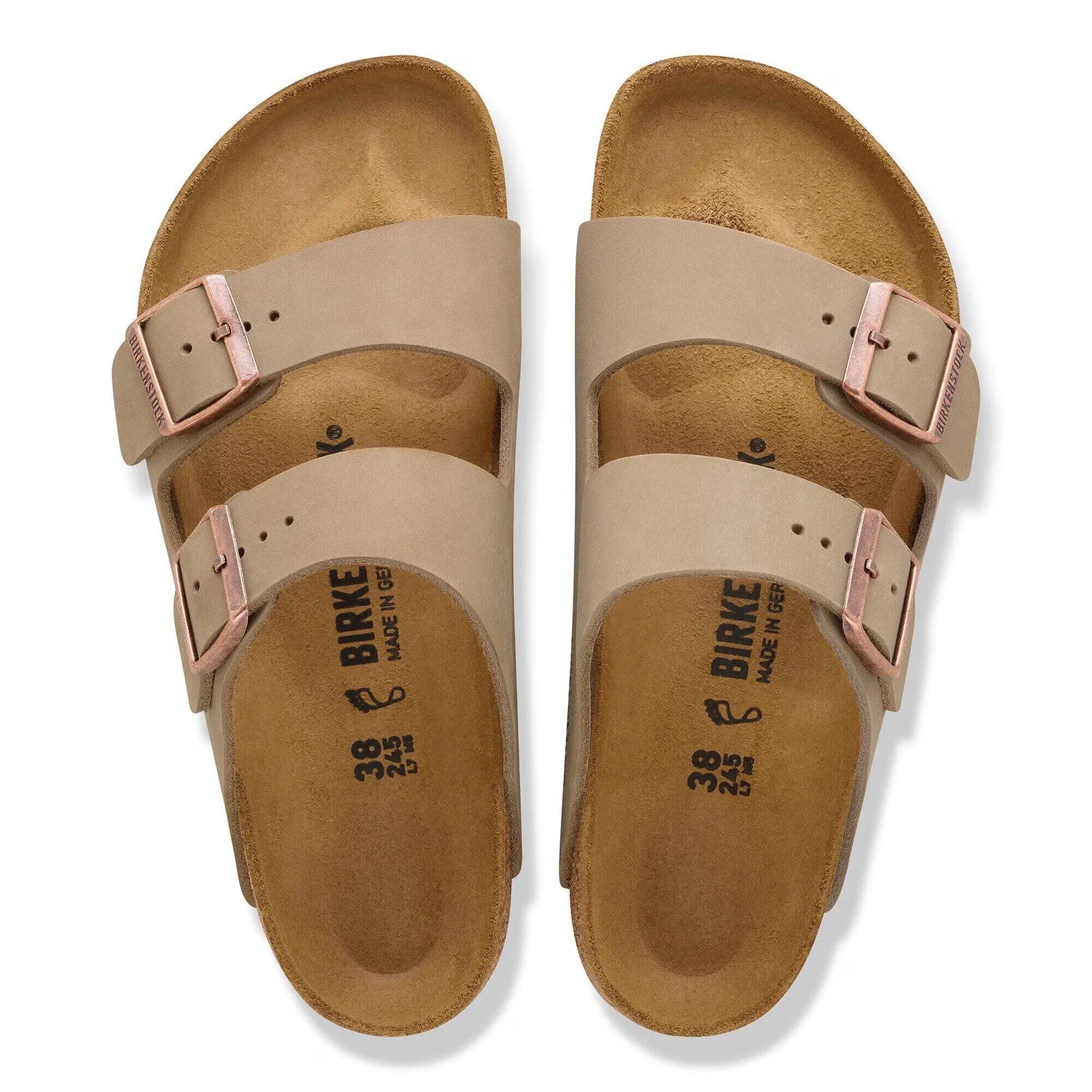 Birkenstock Arizona Flip-Flops aus geöltem Leder 2/12