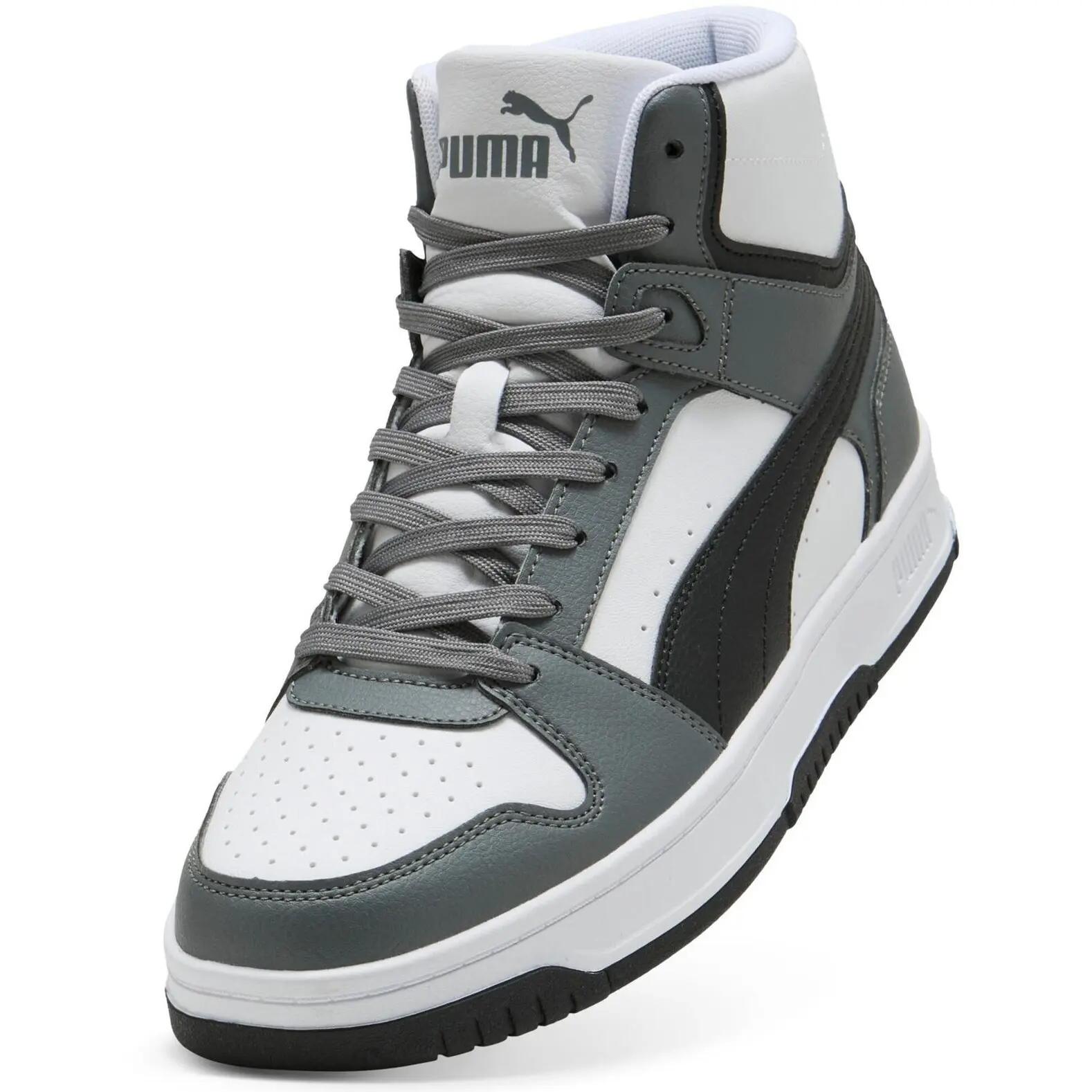 Scarpe da ginnastica Puma Rebound Slam Mid, Grigio, Unisex 5/5