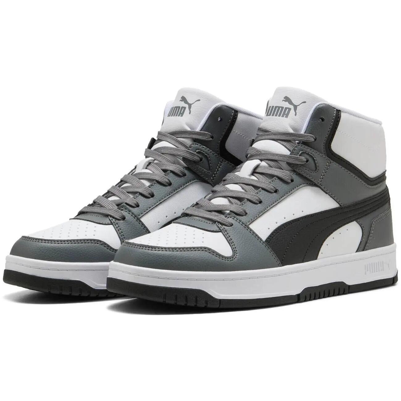 Scarpe da ginnastica Puma Rebound Slam Mid, Grigio, Unisex 3/5