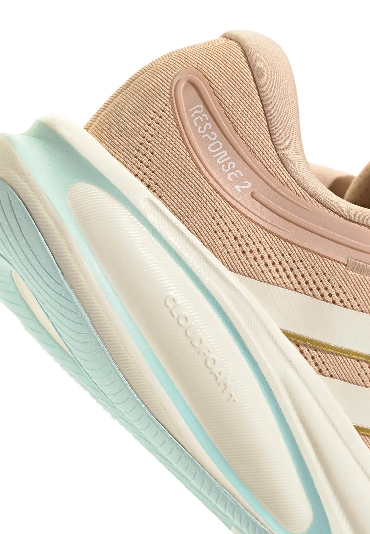 Adidas Damen Laufschuhe Response 2 W Frauen Sportschuhe KK4286 gold/lilac 7/7