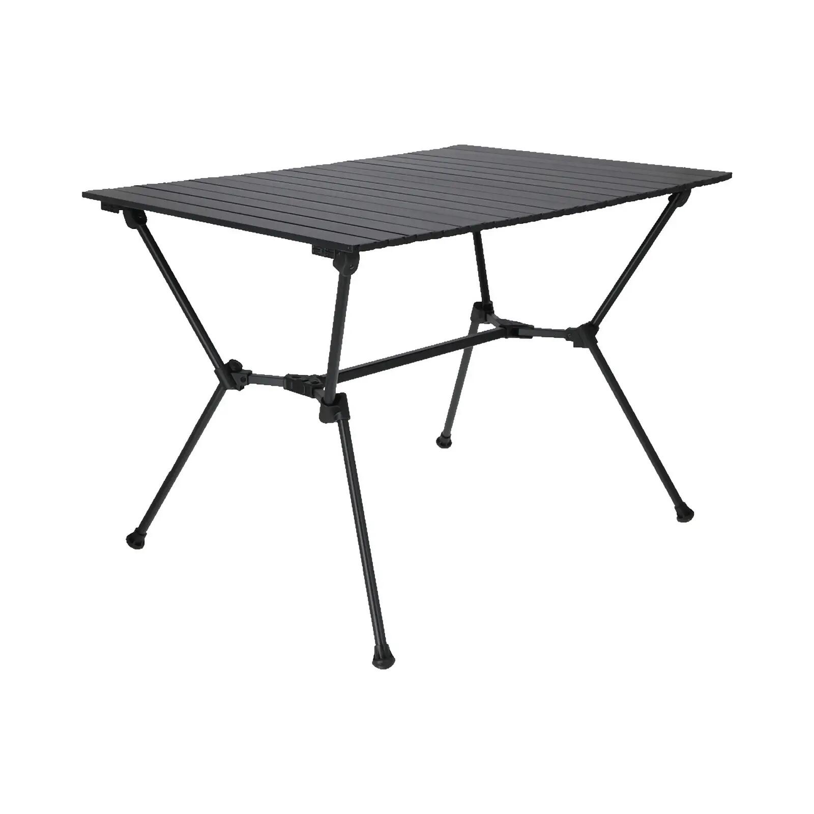 Table de camping Finn Compact 100 table enroulable pliante aluminium léger 1/7