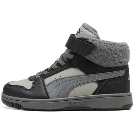 Zapatillas Puma Rebound Slam Mid Ps, Negro, Niños