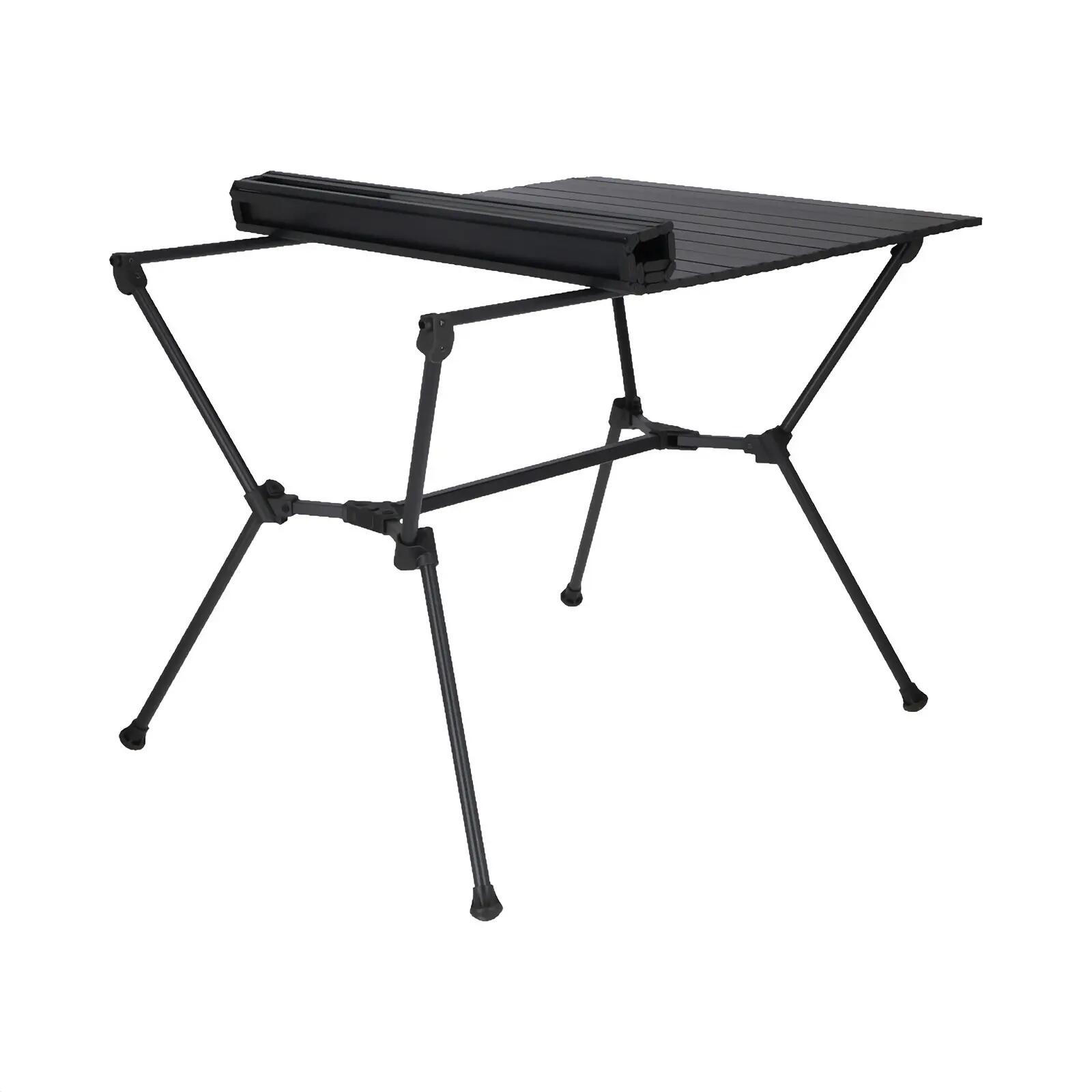 Table de camping Finn Compact 100 table enroulable pliante aluminium léger 2/7