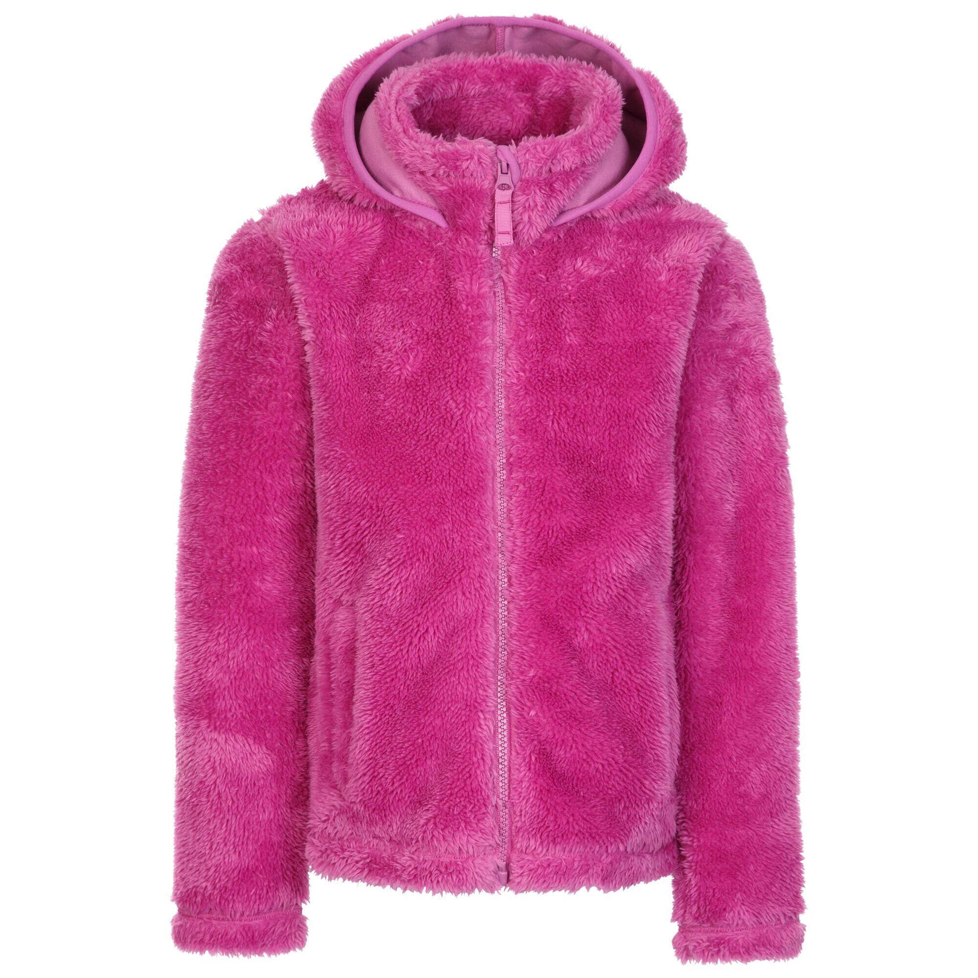 Girls' VIOLETTA Fleece Jacket (Dark Pink)