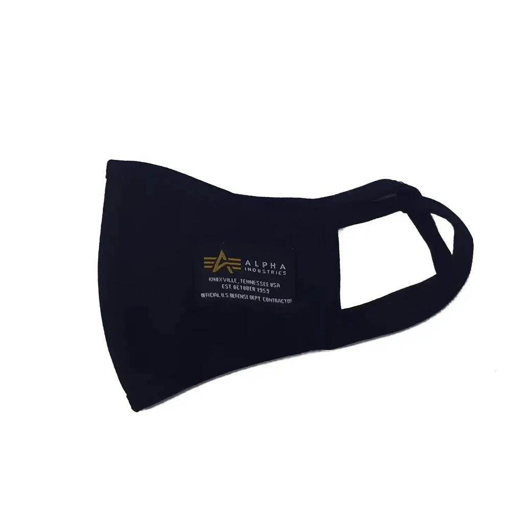 Alpha Industries CREW Unisex Protective Mask Black 128935-03