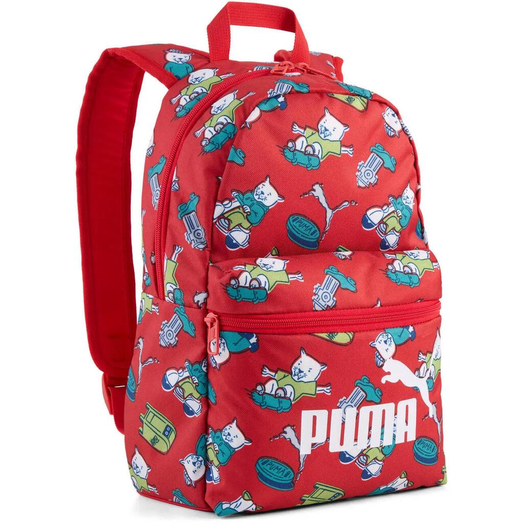 Backpack Puma Phase Aop Small Backpack Frosted IV 13L, Red, Unisex