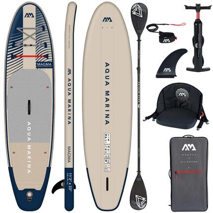 Deska do pływania SUP Aqua Marina Magma 11'2" COMBO HIGH BACK