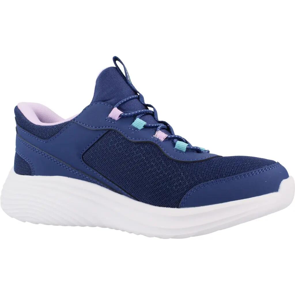 Buty SKECHERS BOUNDER PRO - STEP ONE Niebieski 5/5