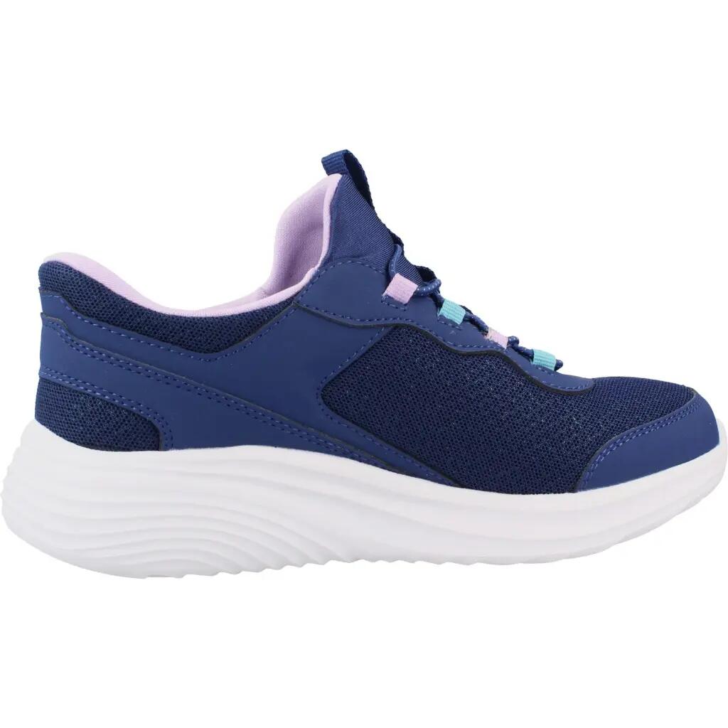 Buty SKECHERS BOUNDER PRO - STEP ONE Niebieski 4/5