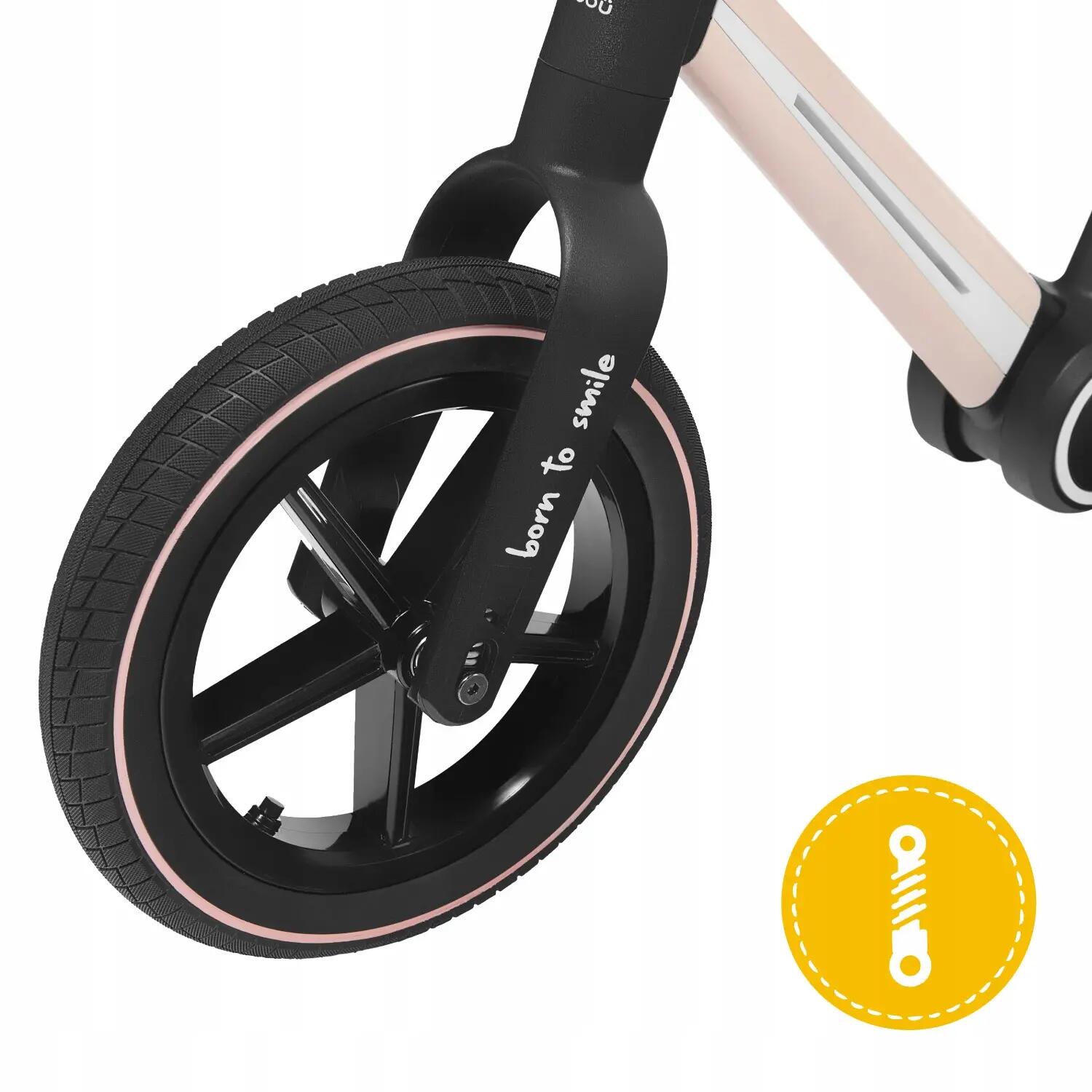 Bicicleta pliabila fara pedale Skiddou Ronny, Keep Pink 5/5
