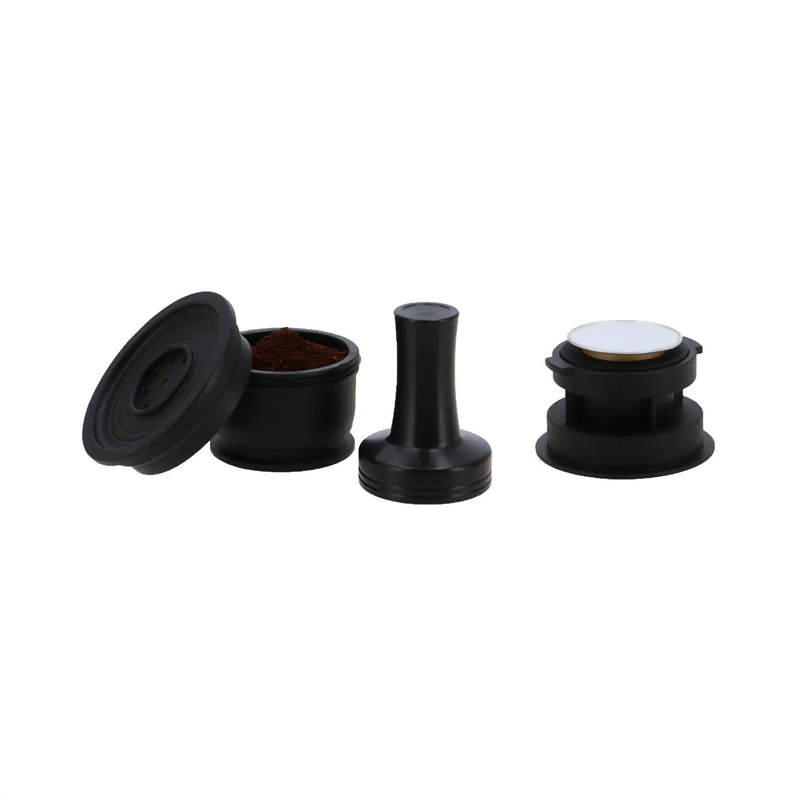 Reise Kaffeemaschine Set MK-90 Mini Tragbar Espresso Kaffee Kapseln 100W 6/11
