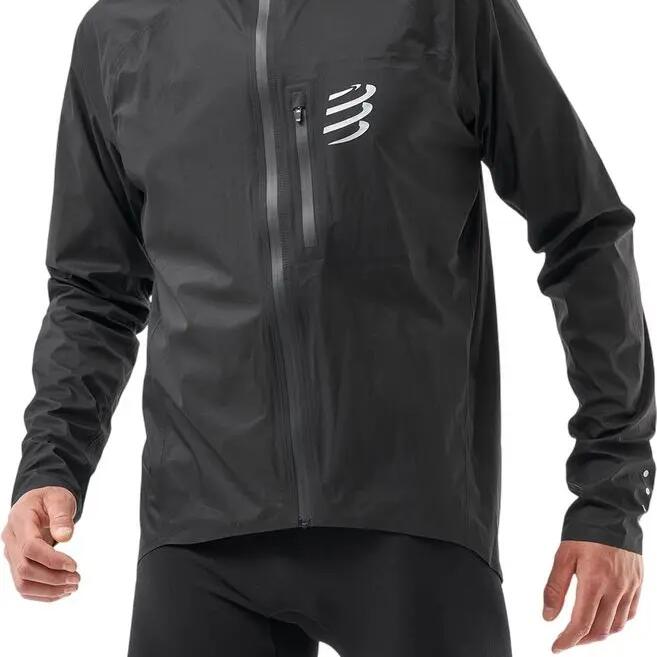 Compressport Thunderstorm Waterproof Jacket Black Man
