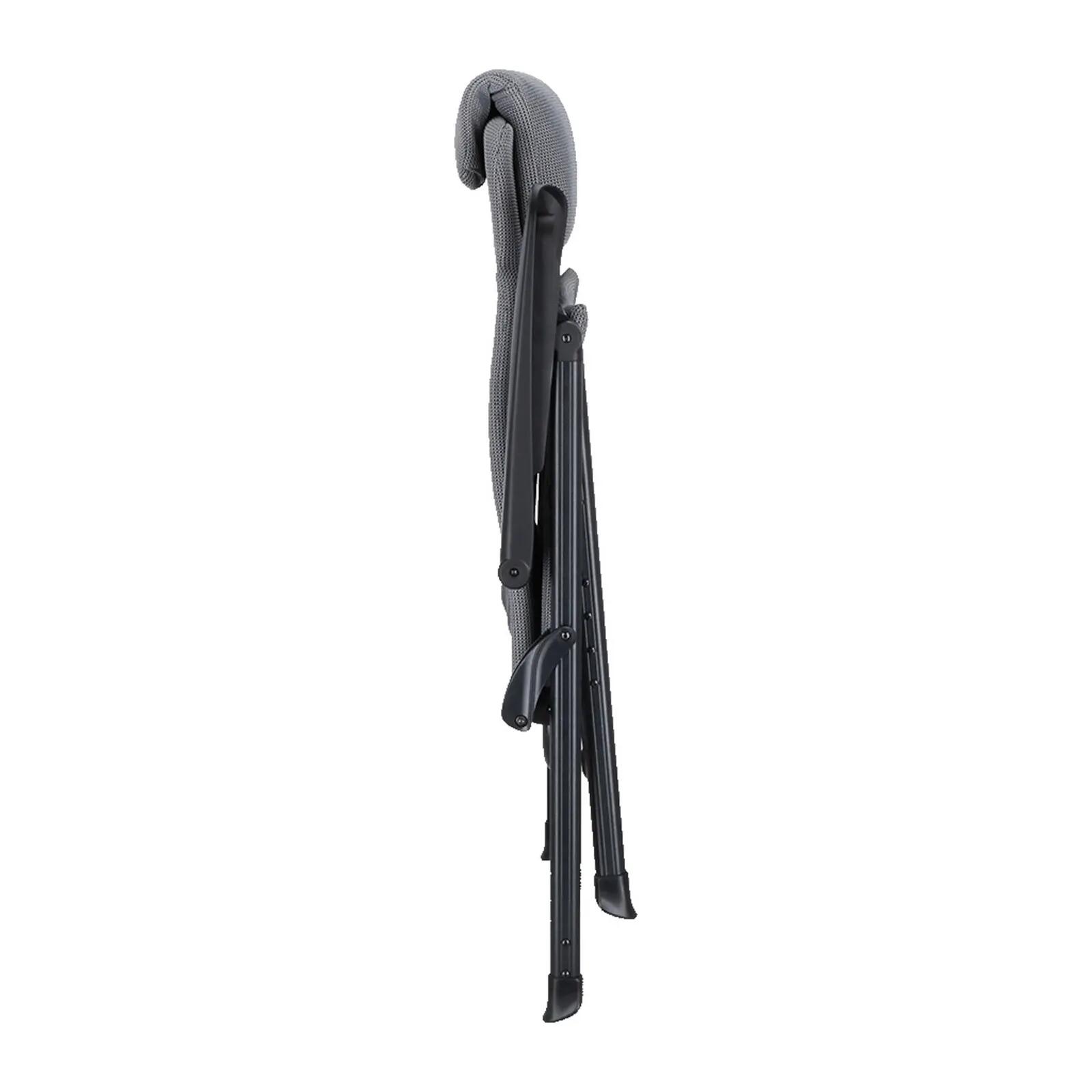 Sedia da campeggio Olbia pieghevole regolabile alluminio 150 kg 6/7