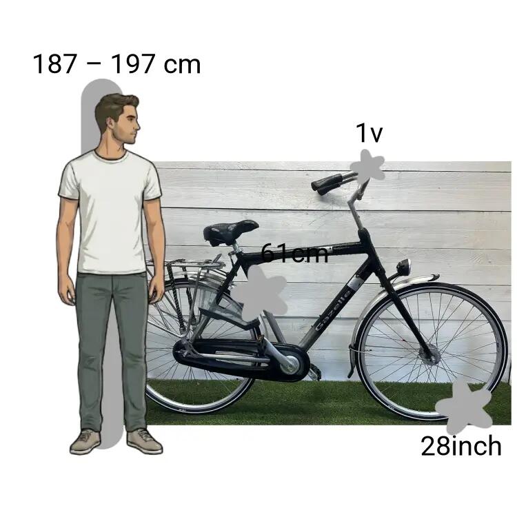 Bicicletta usata Gazelle Ambiance 2/4