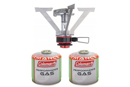 Zestaw palnika Coleman Fyrelite Start + 2 butelki Coleman C300 Performance