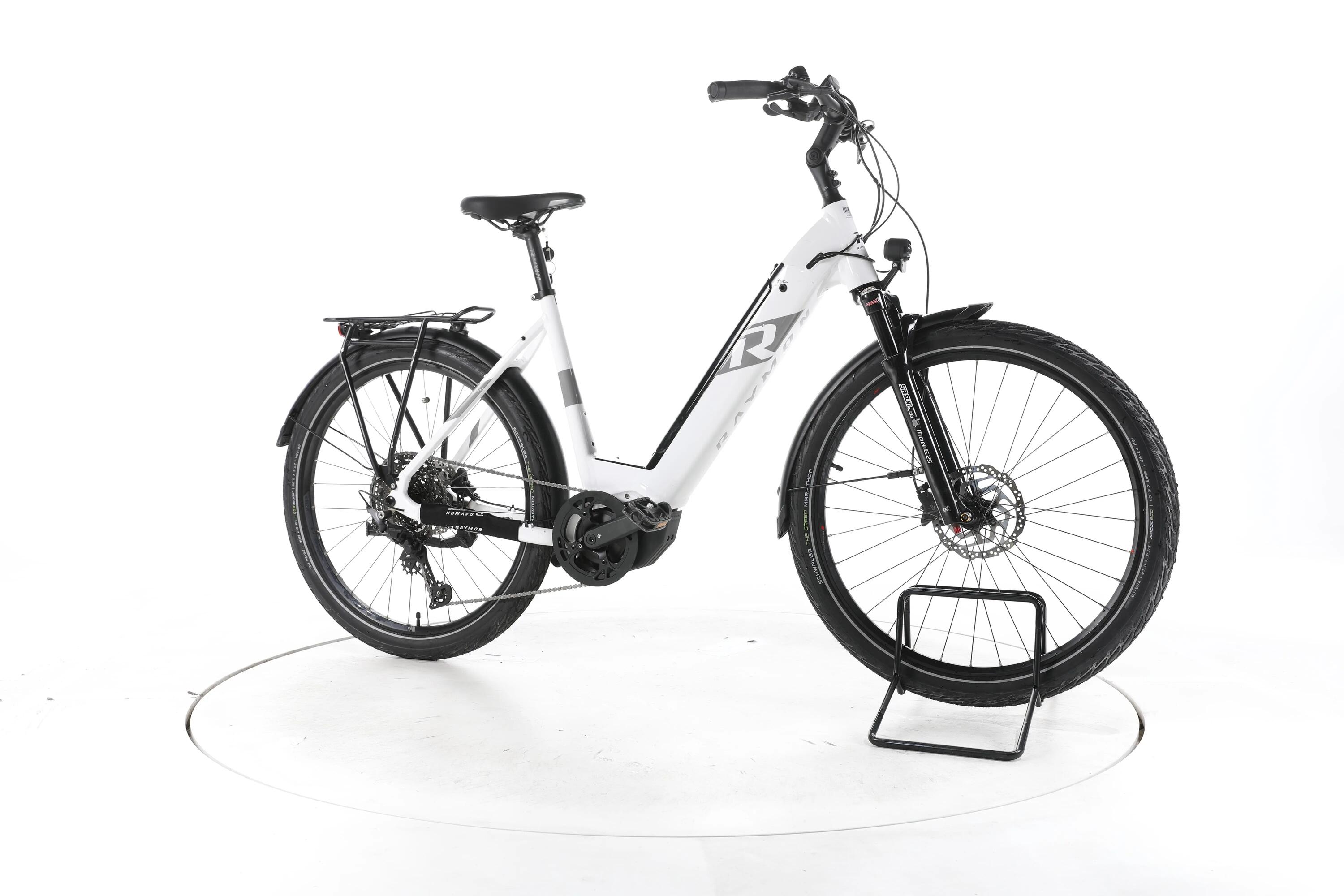 Segunda vida - R Raymon TourRay E 7.0 Trekking E-Bike Degrau baixo - Bom Estado 2/7