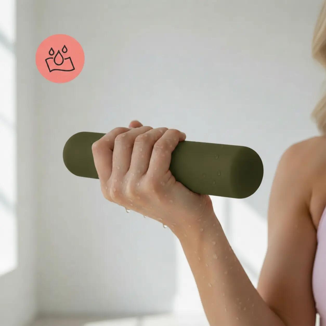 ZESTAW HANTLE HANTELKI DO ĆWICZEŃ PILATES FITNESS 2x 1KG 5/6