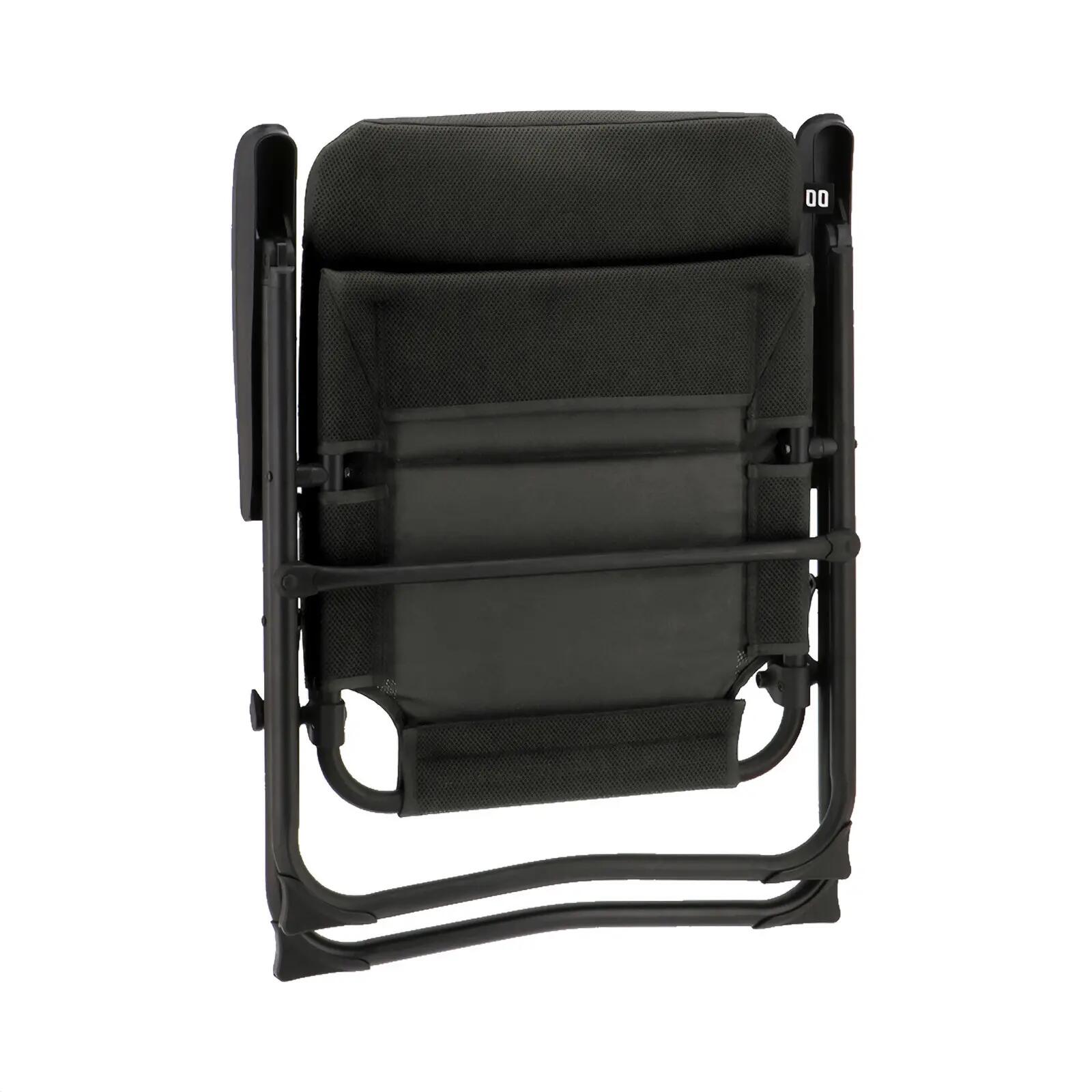 Sedia da campeggio Barletta Compact pieghevole regolabile alluminio 120 kg 6/7