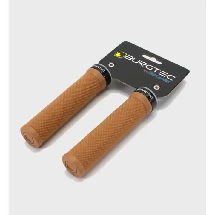 Mansoane Burgtec Bartender, inel blocare lock-on, maro