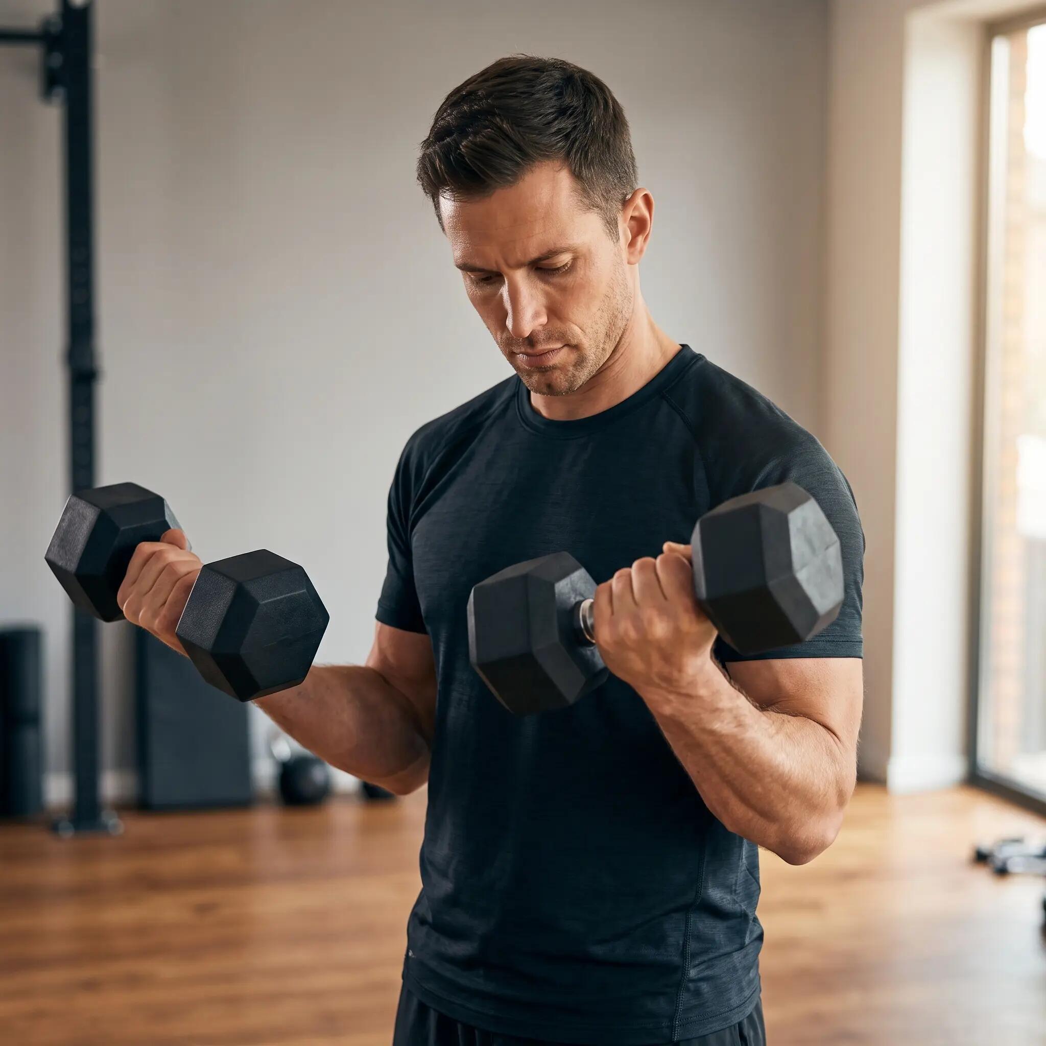 Hex Kurzhantel Set 4 Paare für Krafttraining, Fitness und Home Gym 4/7