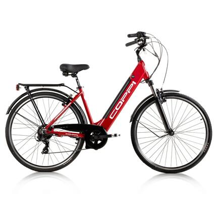 Coppi Rambla Dames Stads E-bike 28" 250W 468Wh