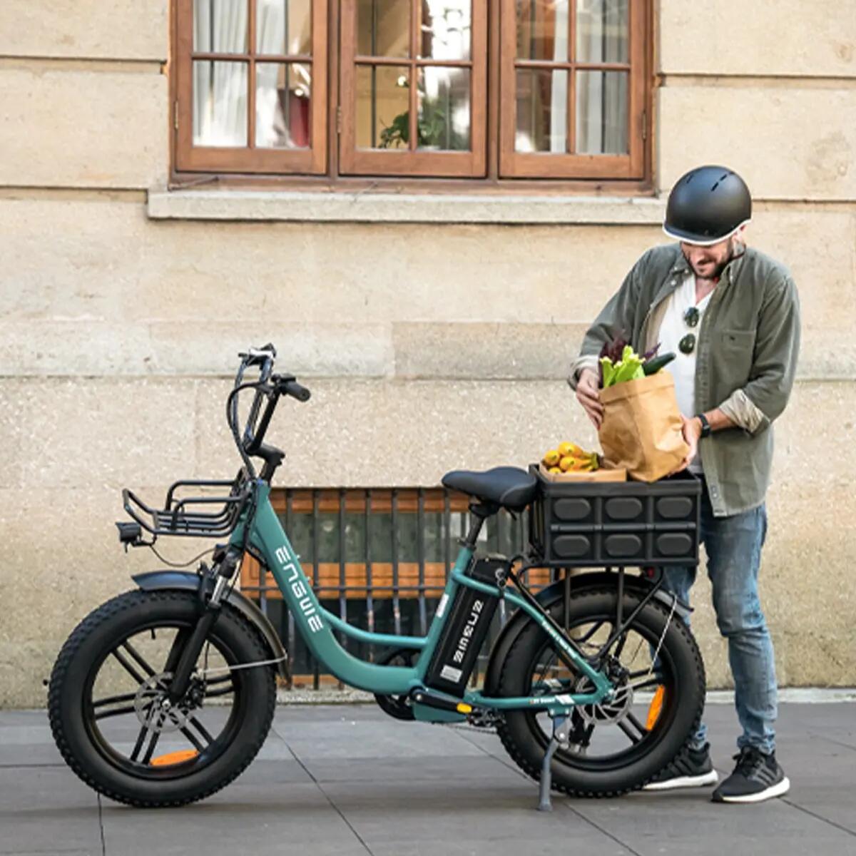 Opvouwbare elektrische fiets voor volwassenen ENGWE L20 BOOST 250W 20"Dikke band 6/7