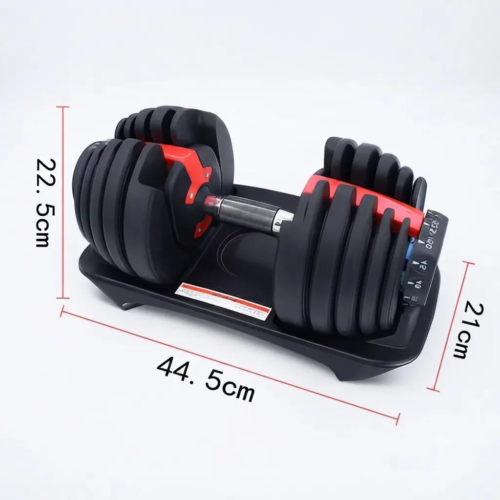 2 Mancuernas Ajustables Power 2,5-24 kg (Par) con Base de Almacenamiento 2/3