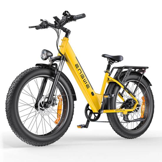 Elektrische fiets voor volwassenen ENGWE E26 ST damesmodel, 26-inch banden.
