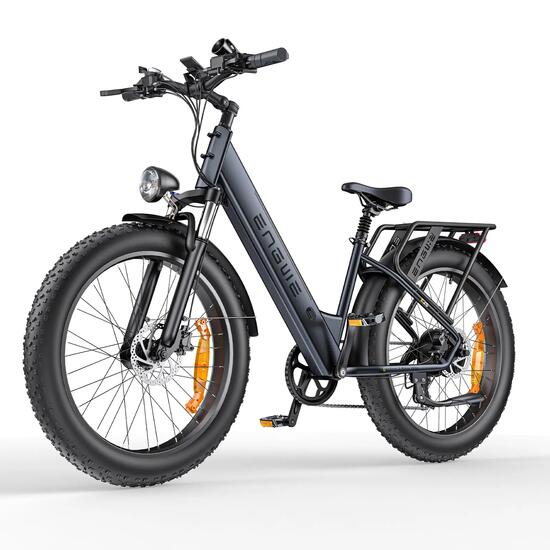 Elektrische fiets voor volwassenen ENGWE E26 ST damesmodel, 26-inch banden.