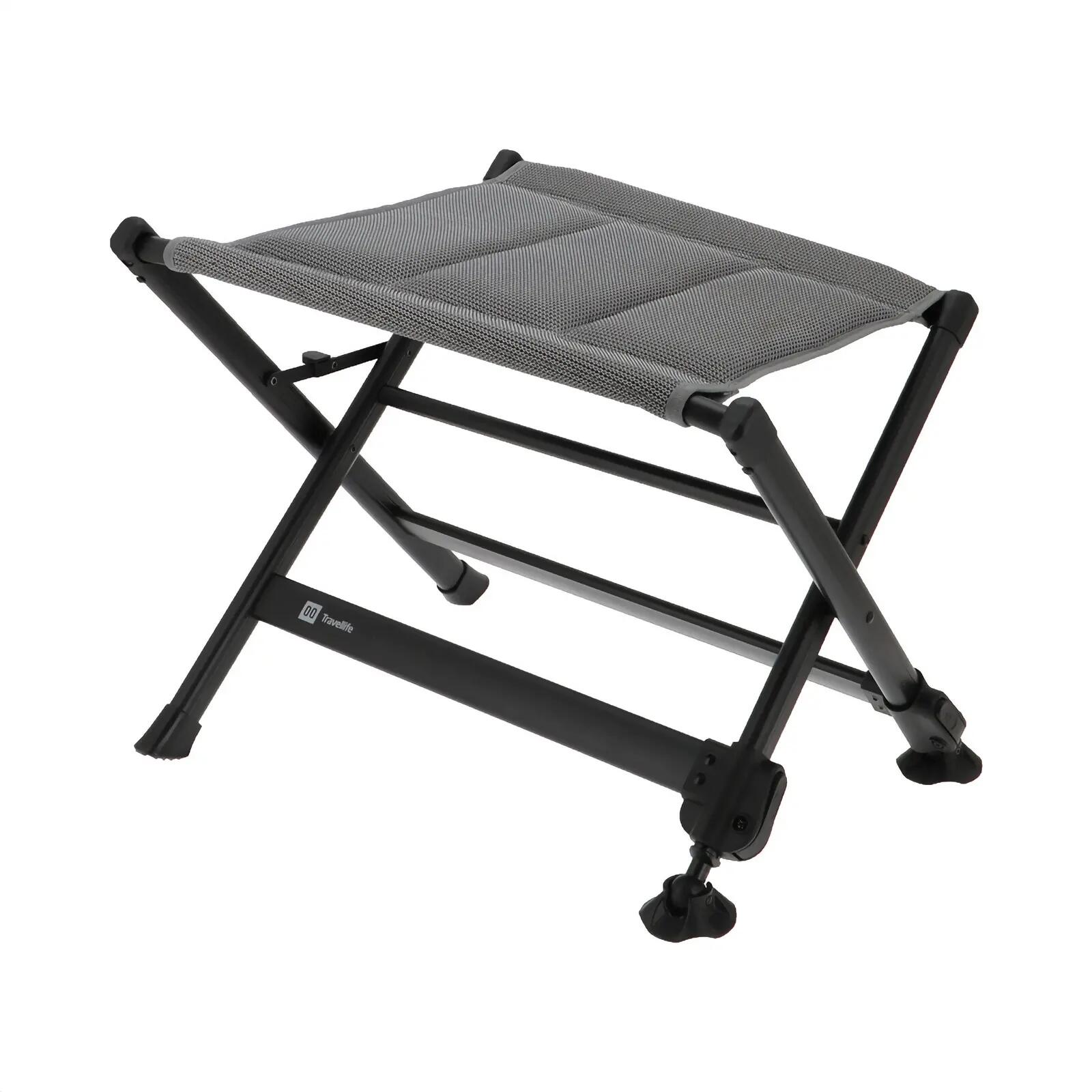Repose-pieds Olbia tabouret chaise de camping pliante support pour les pieds 1/7