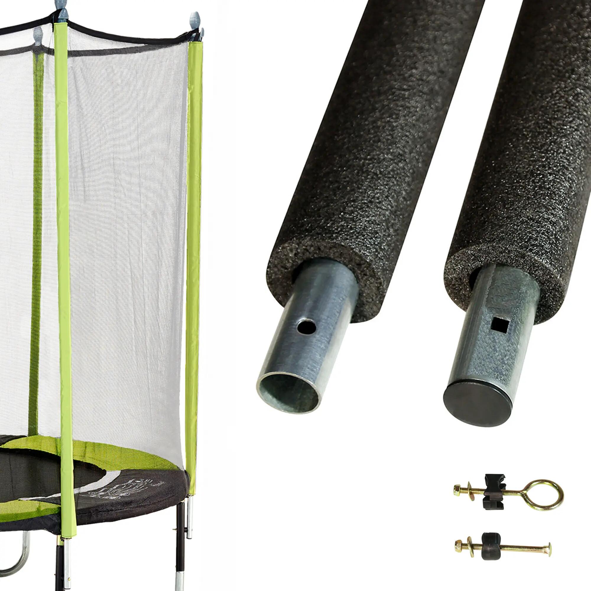 Conjunto de 4 hastes para rede de trampolim Jumpi Ø25 mm - Altura da rede 180 cm 2/5