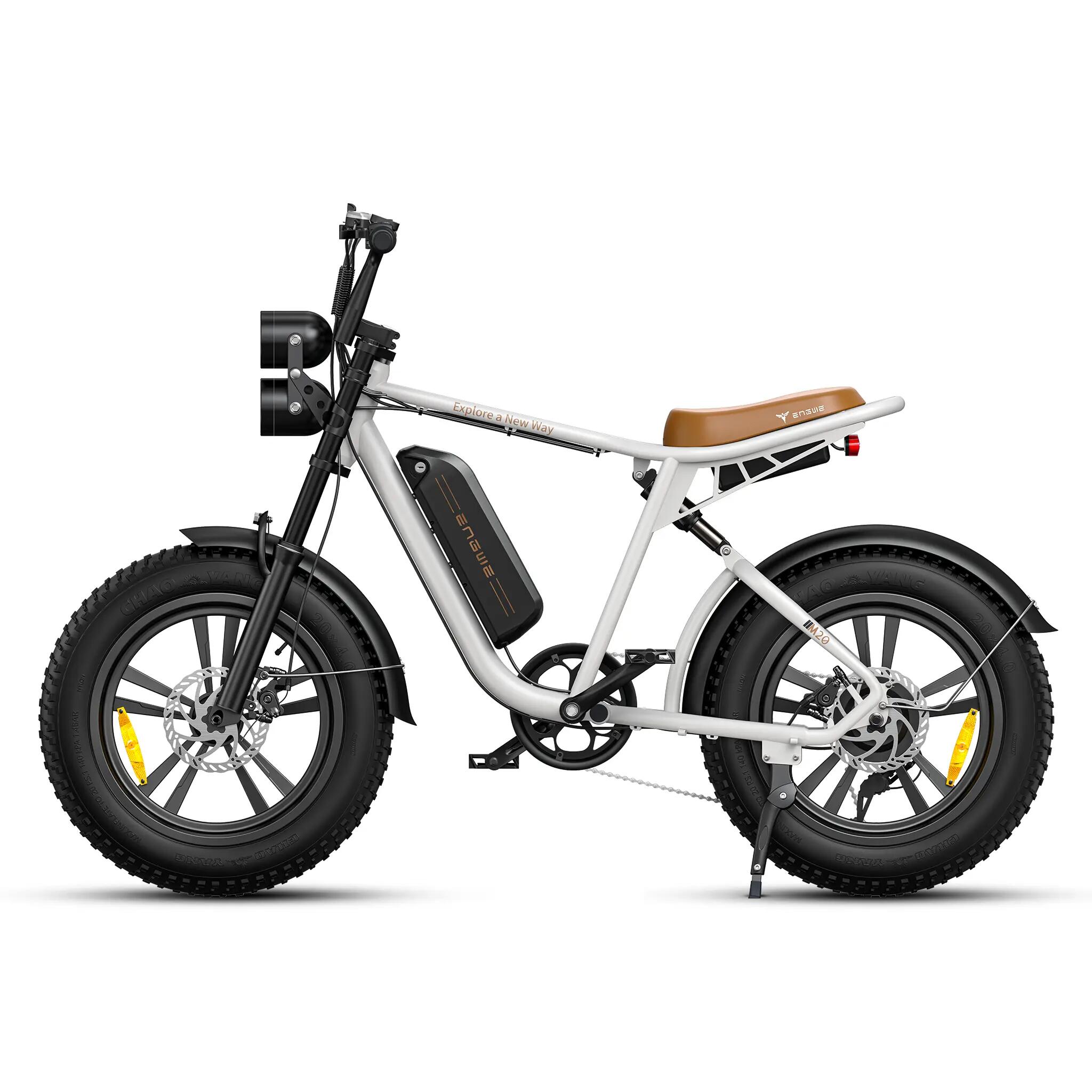 Bicicleta elétrica adulto ENGWE M20 48V13AH 100 km autonomia 20" Pneus largos 2/7
