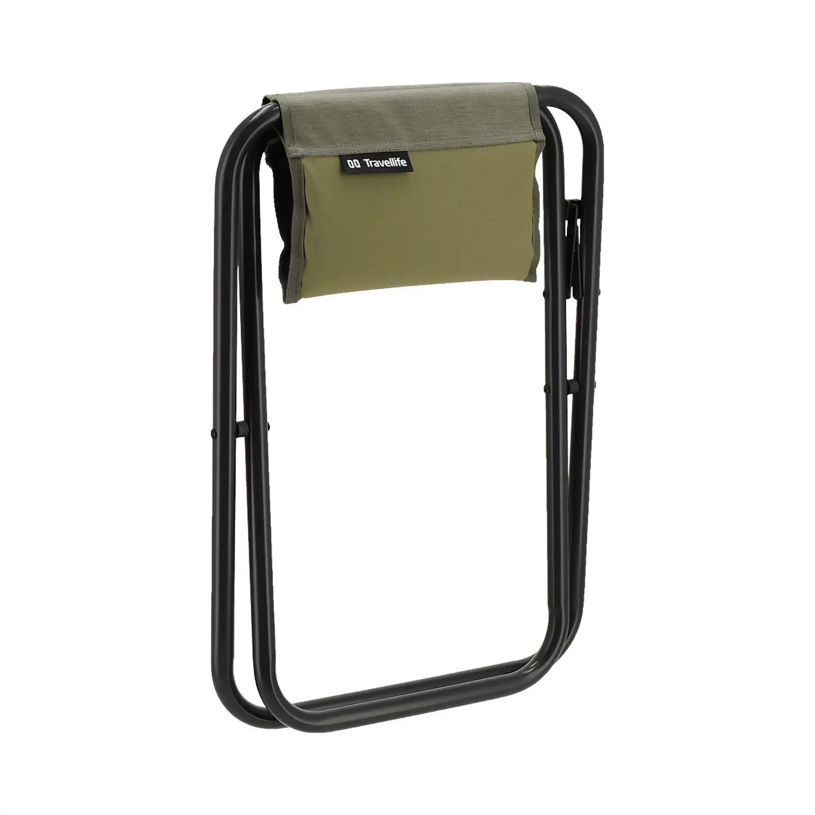 Mini tabouret de camping pliant Lago pliable aluminium 100 kg 4/7