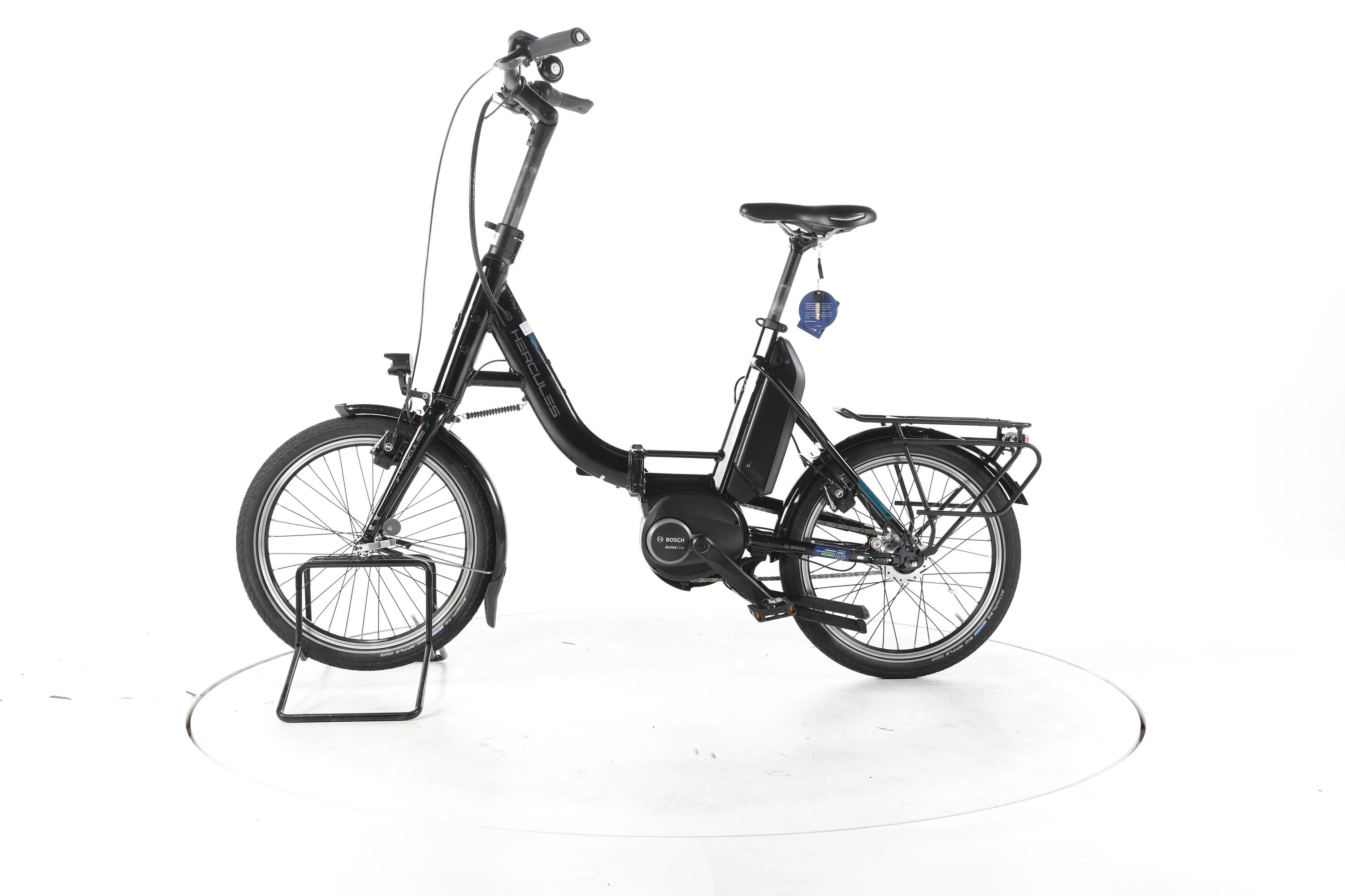 Tweedehands - Hercules Rob Fold F7 Falt E-Bike Lage instap - Zeer goed 6/7