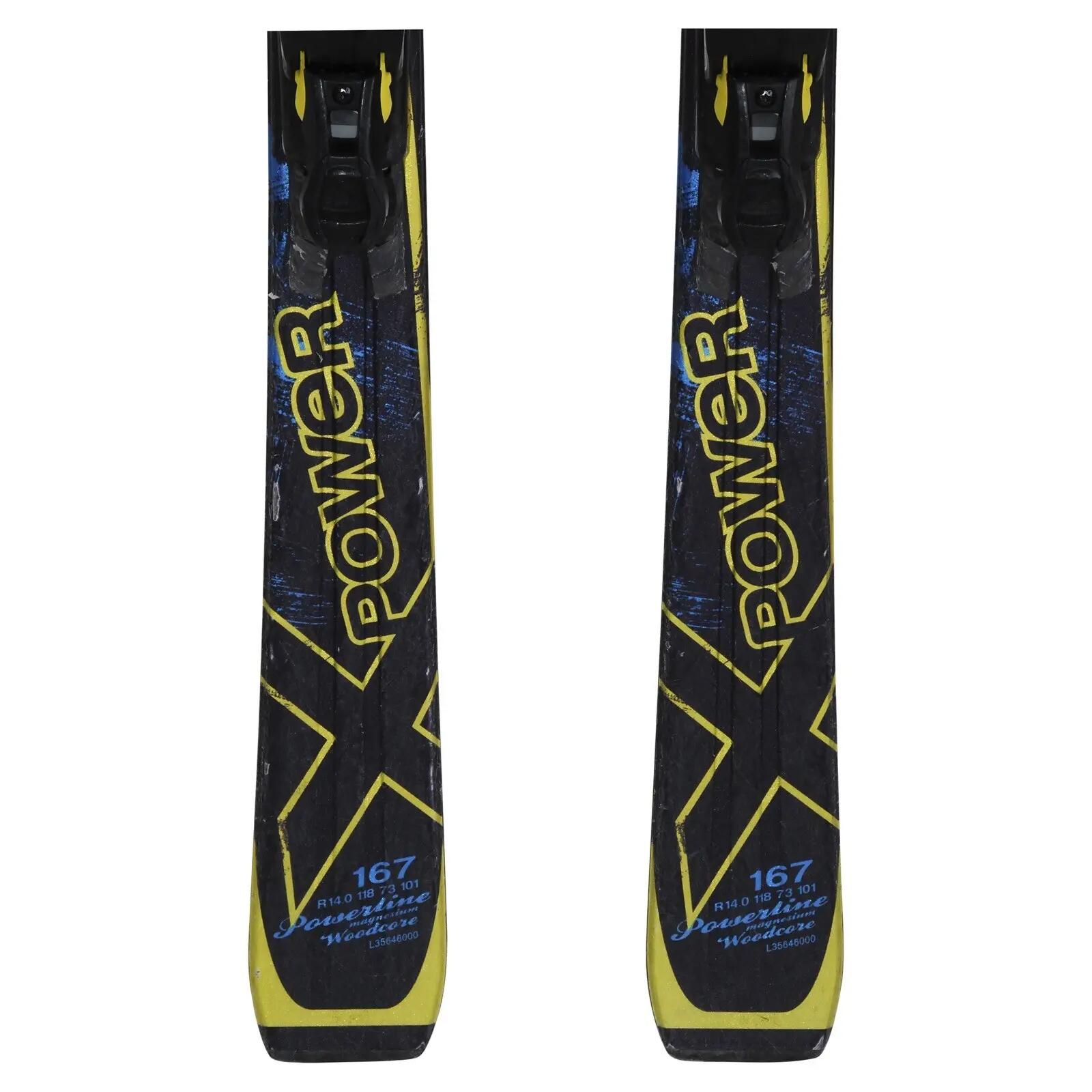 RECONDITIONNE - Ski Salomon X Power + Fixations 4/4