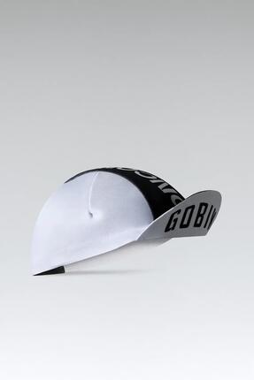 Casquette de vélo Vintage Gobik Salt unisexe - Blanc/Noir