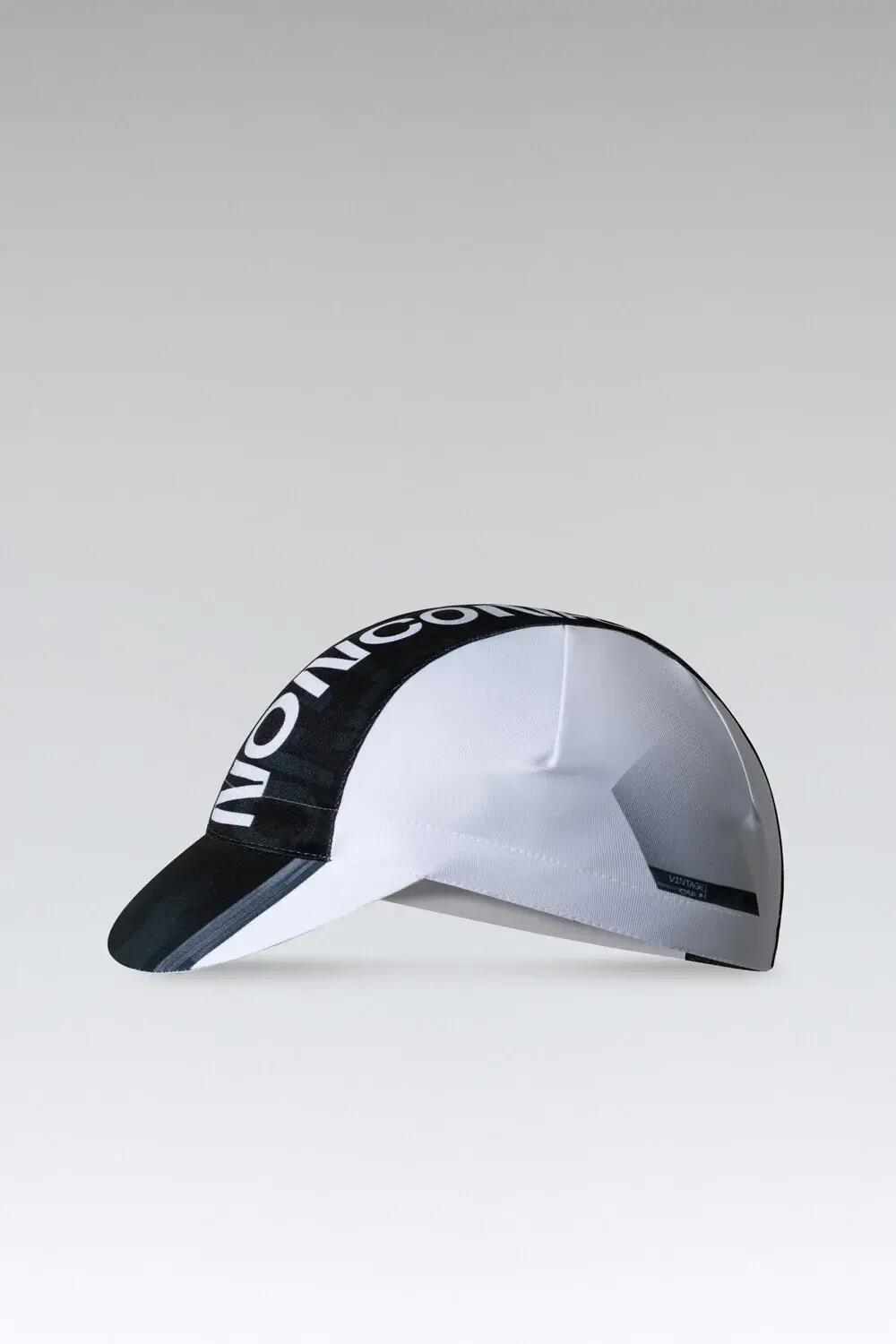 Fahrradkappe Vintage Gobik Salt Unisex - Weiß/Schwarz 2/2