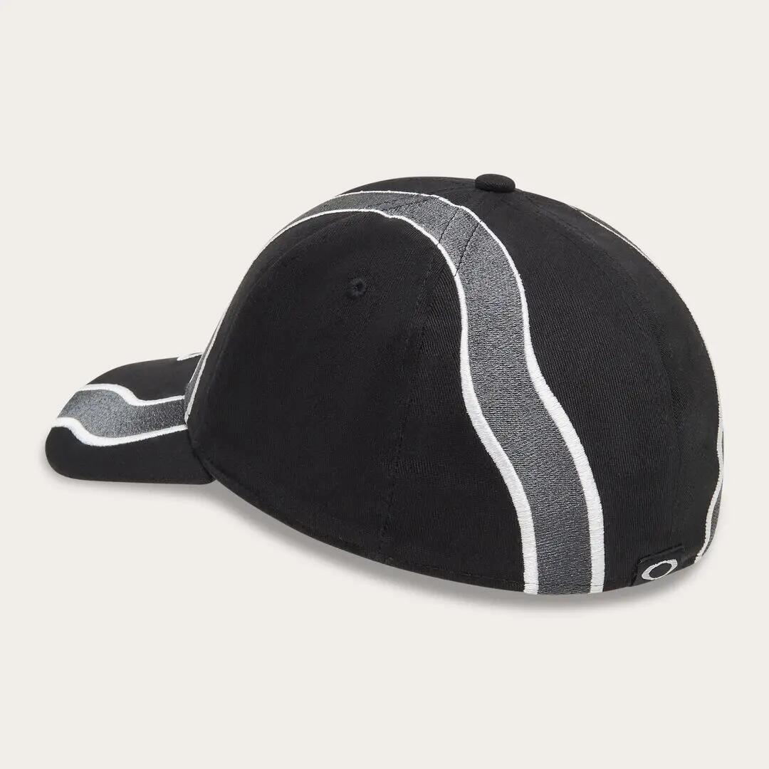 Gorra de béisbol unisex Oakley WAVE negra FOS901485-02E Talla L/XL 2/3